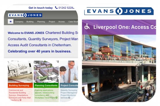 Welcome to the new Evans Jones website