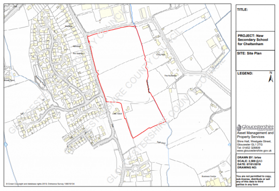 Planning for new Cheltenham secondary school